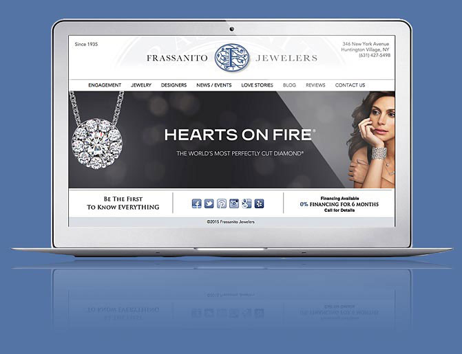 Frassanito Website Magento Design